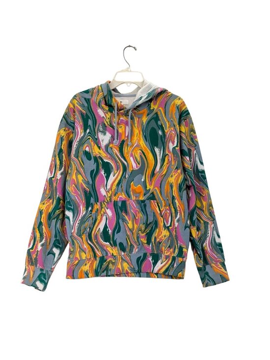 Nordstrom Other - Psychedelic Swirl Hoodie Colorful Abstract Streetwear Y2K Festival Artsy Size M